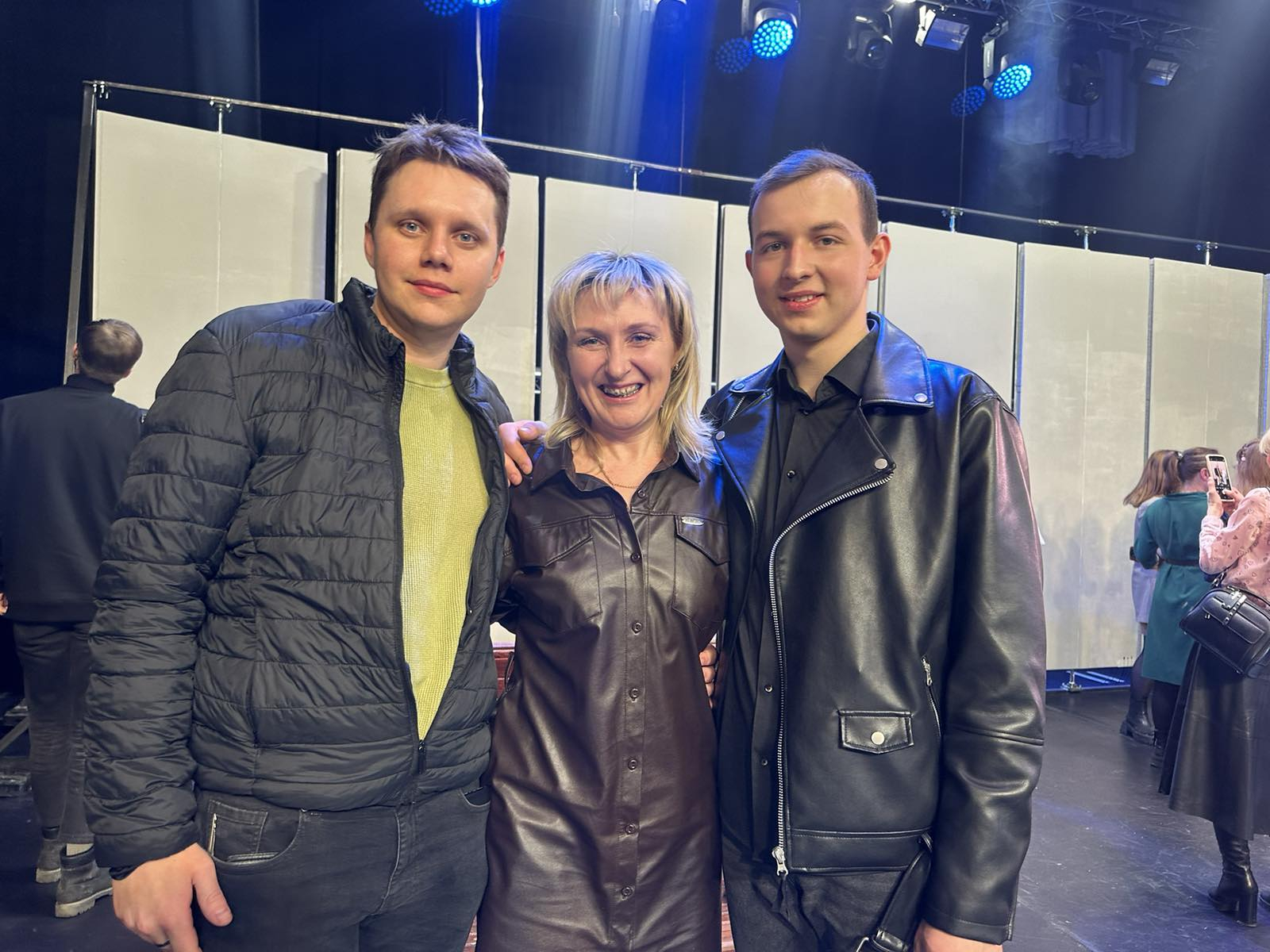 Студенты и преподаватели кафедры на спектакле